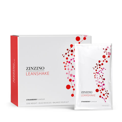 Zinzino Leanshake Strawberry Portion Pack